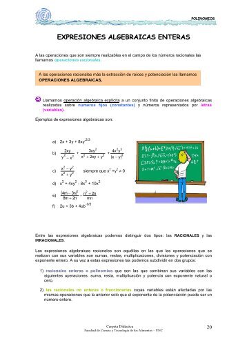04-Expresiones Algebraicas Enteras - Estudia en la UNCO