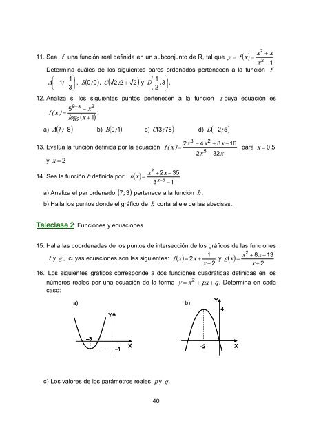 ¿Cómo estás en Matemática? Ejercicios ... - Mediateca Rimed