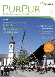 Brauchtum Maibaum - PUR VITAL