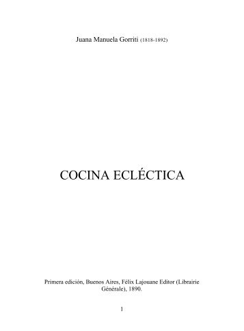 COCINA ECLÉCTICA - Allandalus.com