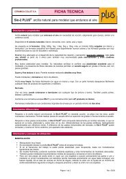 Ficha Técnica SIO-2 PLUS (es).pdf - Cerámica Collet