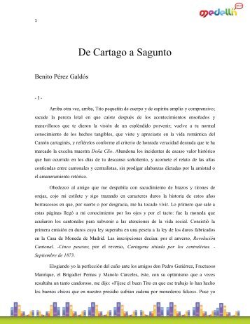 Perez_GaldosBenito-De Cartago A Saguto - Portal Educativo de ...