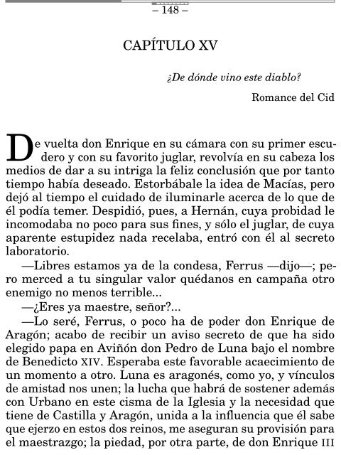 El doncel de don Enrique el Doliente - Djelibeibi