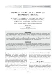 LIPOMATOSIS PÉLVICA: CAUSA DE ESTALLIDO VESICAL