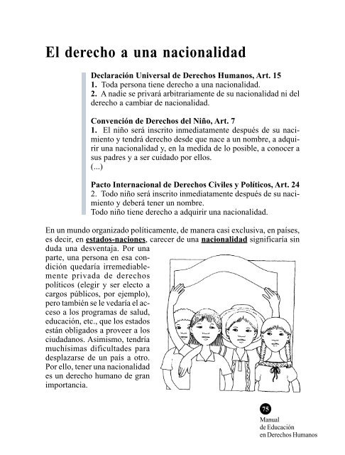 Capítulo 2. Para comprender los Derechos Humanos en el aula