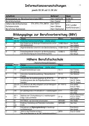 BBV - Adolf-Reichwein-Schule