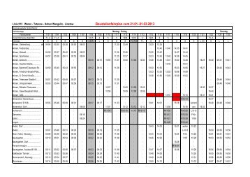 Baustellenfahrplan Linie 013 vom 21.01. - Personenverkehr GmbH ...