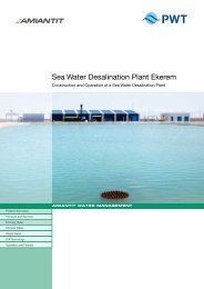 Sea Water Desalination Plant Ekerem - PWT Wasser- und ...