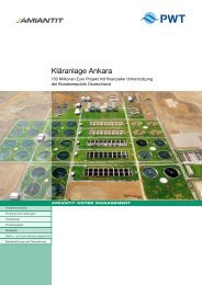 Kläranlage Ankara - PWT Wasser- und Abwassertechnik GmbH