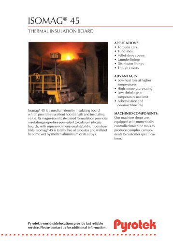 ISOMAG® 45 - English (A4) - Pyrotek