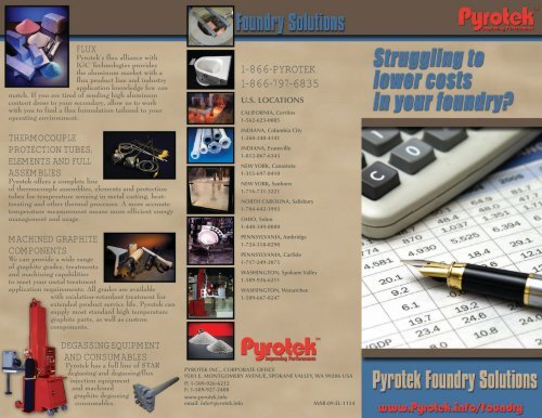 Struggling to Lower Costs in Your Foundry - English - Pyrotek