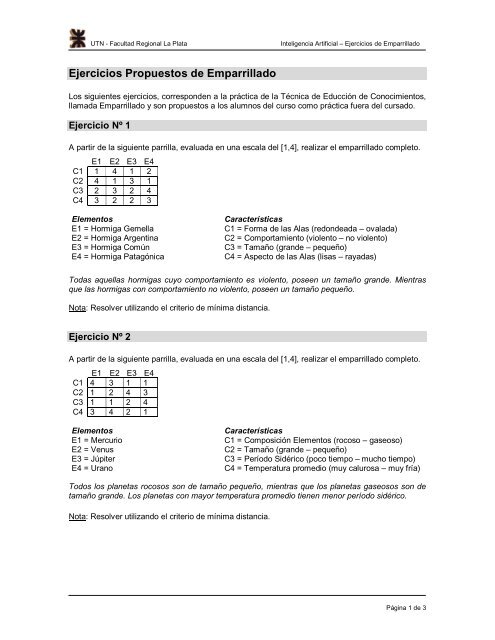 Emparrillado (PDF) - Facultad Regional La Plata