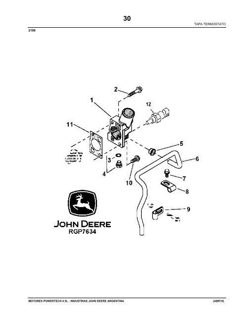 PARTS CATALOG - John Deere