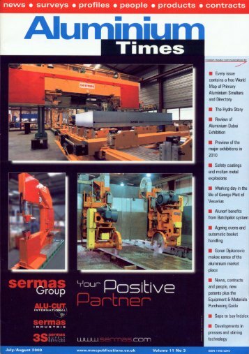 Aluminium Times - July August - Pyrotek