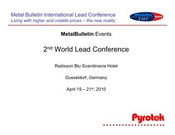 Recycling and Technology as Key Sustainability Pillars - J ... - Pyrotek