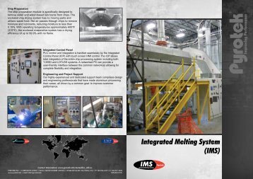 Integrated Melting System (IMS) - Pyrotek