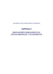 capítulo i indicadores demográficos, sociolaborales y ... - Istas - CCOO