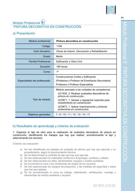 técnico en obras de interior, decoración y rehabilitación. (pdf)