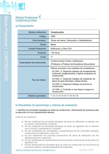 técnico en obras de interior, decoración y rehabilitación. (pdf)