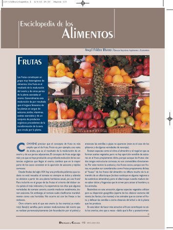 Enciclopedia de los alimentos - Mercasa