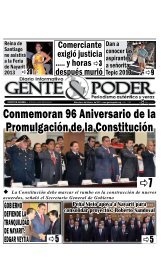 Miércoles 6 de Febrero de 2013 - Gente y Poder