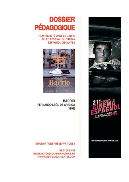 Dossier pedagógico - Festival du cinéma espagnol de Nantes