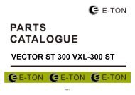 VECTOR ST 300 VXL-300 ST - Quad Shop Altenstadt