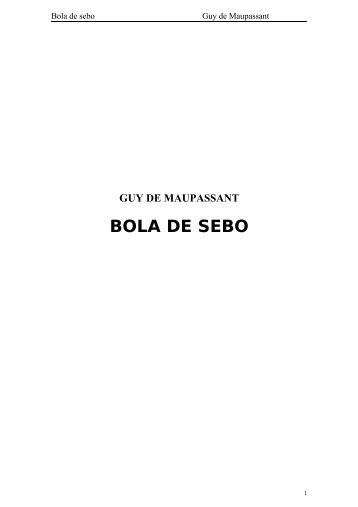 BOLA DE SEBO