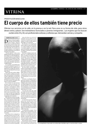 El cuerpo de ellos también tiene precio - Manfatta