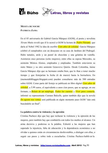 Download PDF - Revista EL BUHO