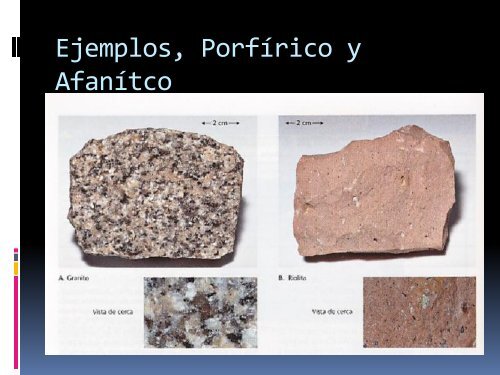 Minerales y Rocas Procesos de Formación