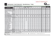 Ballenstedt - Gernrode - Stecklenberg - Thale - Q-Bus