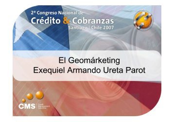 El Geomárketing Exequiel Armando Ureta Parot
