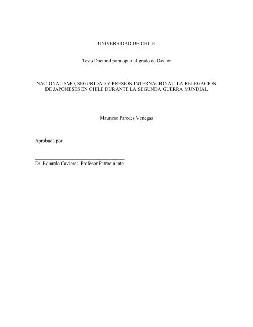 FI-Paredes Mauricio.pdf - Tesis Electrónicas Universidad de Chile