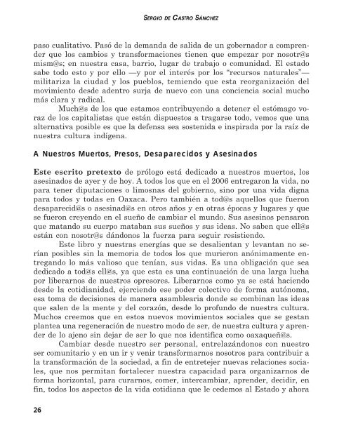 OAXACA: MÁS ALLÁ DE LA INSURRECCIÓN ... - Insumisos