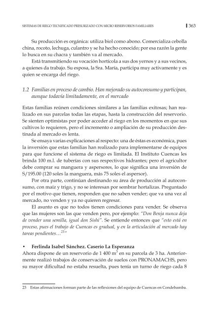 Cambio climático, crisis del agua y adaptación en las ... - Desco