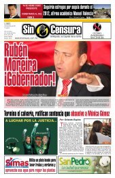 Lic. Rubén Ignacio Moreira Valdez - Sin Censura