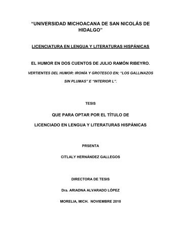 el humor en dos cuentos de julio ramon ribeyro vertientes del humor ...