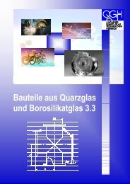 Bauteile aus Quarzglas und Borosilikatglas 3.3 - Aachener Quarz ...
