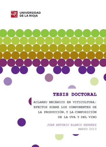 aclareo mecánico en viticultura - Asociación Enólogos de Rioja