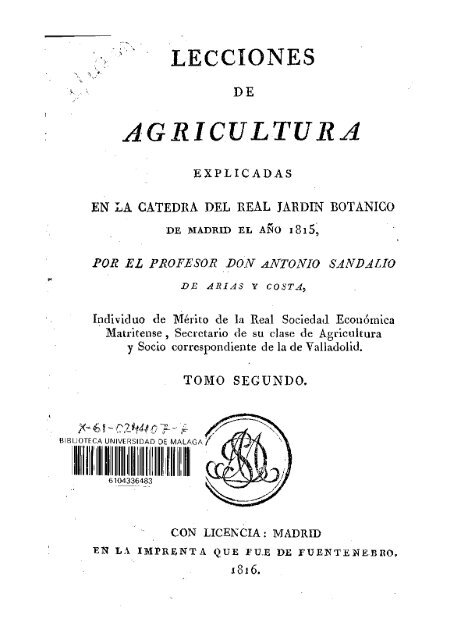 agricultura - Biblioteca