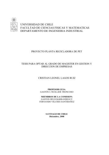 Tesis Electrónicas Universidad de Chile