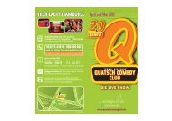 flyer download - Quatsch Comedy Club