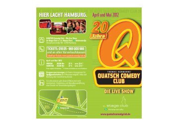 flyer download - Quatsch Comedy Club