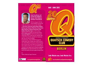 20 jahre quatsch comedy club 20 20 jahre quatsch comedy club 20 ...