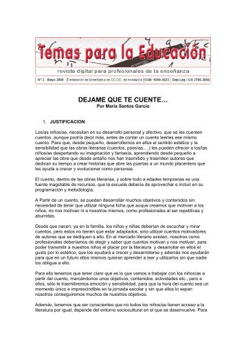 DEJAME QUE TE CUENTE… - CCOO