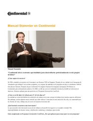 Manuel Stammler en Continental