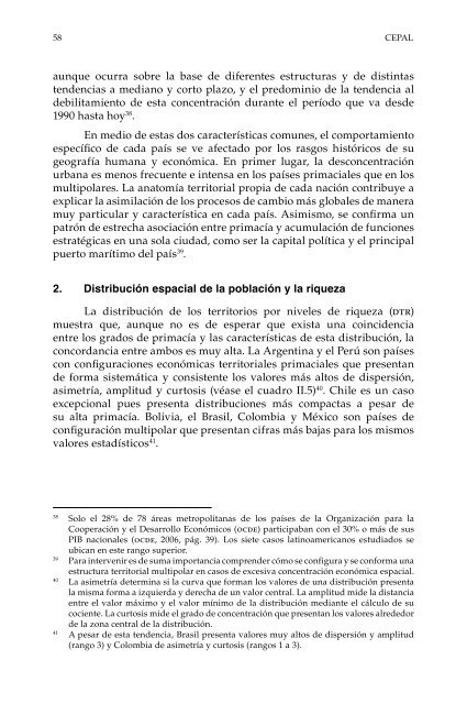 Economía y territorio en América Latina y el Caribe - Cepal