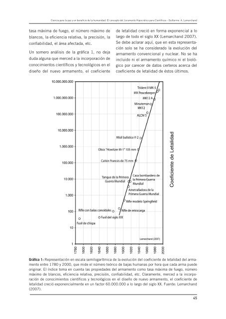 Ciencia para la paz y el desarrollo: el caso del ... - unesdoc - Unesco