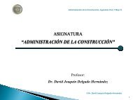 administración de la construcción - FI-UAEMex